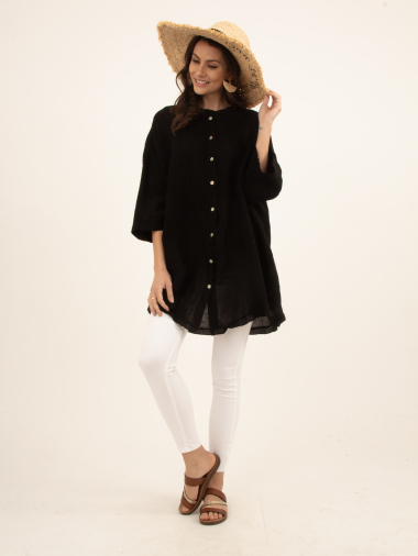 Wholesaler Ornella Paris - Linen blouse