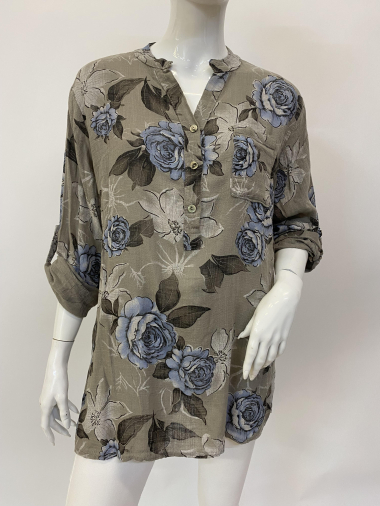 Wholesaler Ornella Paris - Printed cotton shirt