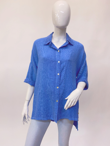 Wholesaler Ornella Paris - Linen and cotton shirts