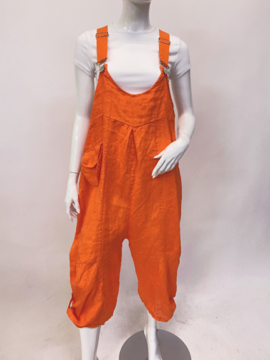 Wholesaler Ornella Paris - Linen jumpsuit