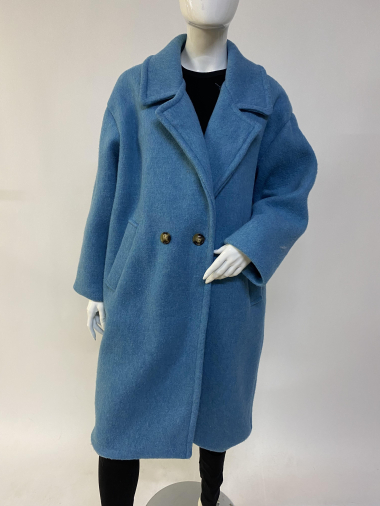 Wholesaler Ornella Paris - Chic long button coat