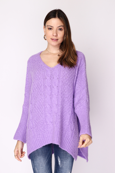 Wholesaler Ornella Paris - Loose casual sweater