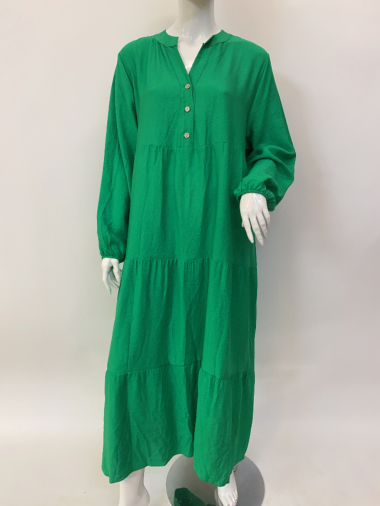 Wholesaler Ornella Paris - Casual buttoned dress