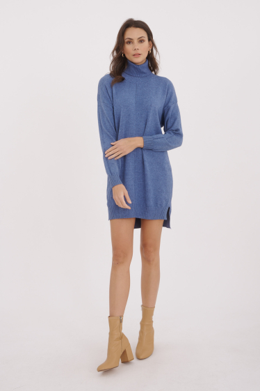 Wholesaler Ornella Paris - Cashmere blend jumper dress