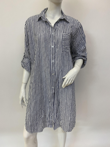 Wholesaler Ornella Paris - Striped tunic