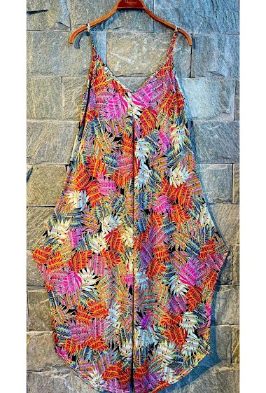 Wholesaler OXXYZEN - Printed jumpsuit with straps