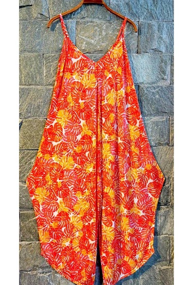 Wholesaler OXXYZEN - Printed jumpsuit with straps