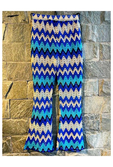 Wholesaler OXXYZEN - Crochet trousers with lining