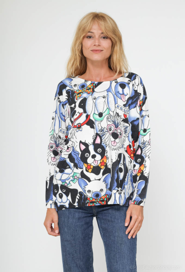Wholesaler Papareil - printed sweater