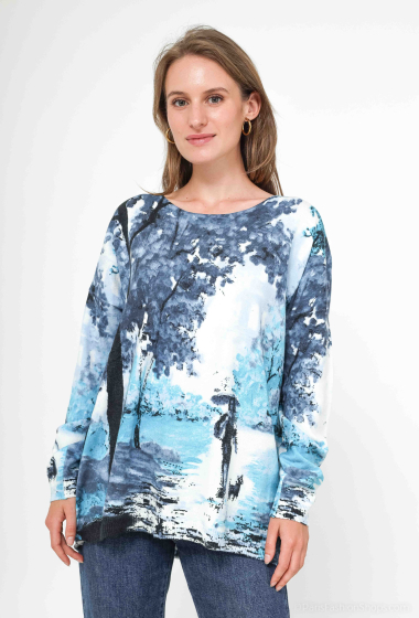 Wholesaler Papareil - printed sweater