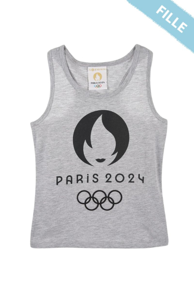 Mayorista Paris 2024 - Camiseta de tirantes oficial JO PARIS 2024 niña