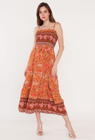 Wholesaler Paris et Moi - Long dress with adjustable straps