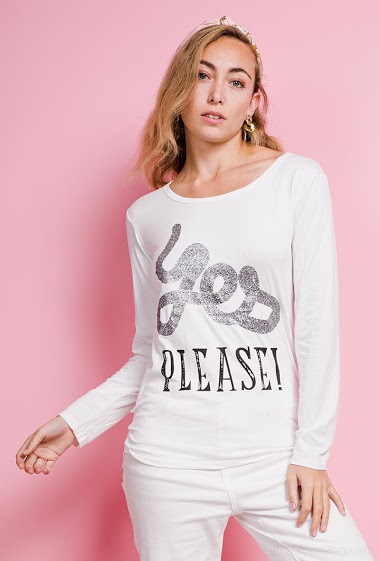 Wholesaler Paris et Moi - T-shirt with print