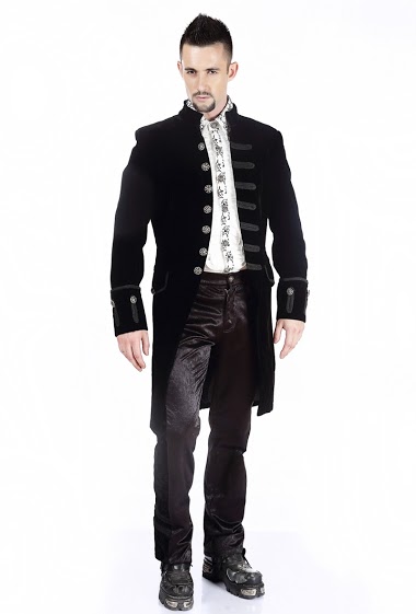 Victorian Gothic Aristocrat Man Coat