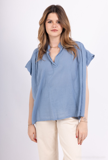 Wholesaler Pépouz' Paris - Flowing cotton blouse
