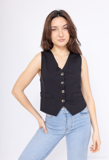 Wholesaler PÉPOUZ' PARIS - Sleeveless jersey vest