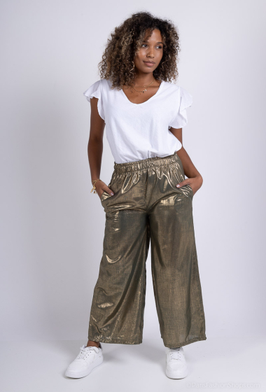 Wholesaler Pépouz' Paris - Shiny linen pants
