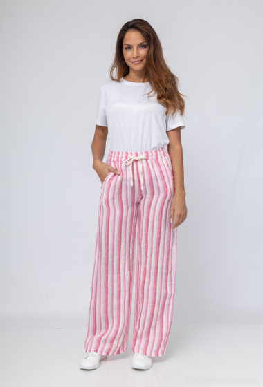 Wholesaler Pépouz' Paris - Striped linen pants