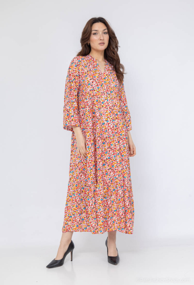 Wholesaler Pépouz' Paris - Long flowing floral print dress
