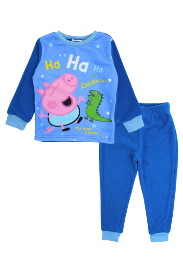 Großhändler Peppa Pig - Peppa Pig Fleece-Pyjama