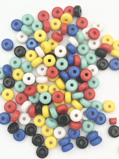 Wholesaler PERLES BLEUES - 83g Plastic Beads