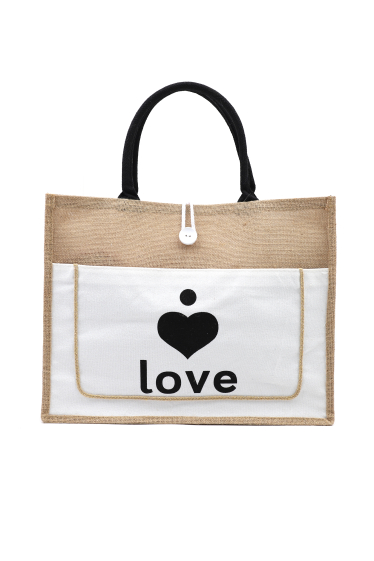 Großhändler Phanie Mode - „Love“-Einkaufstasche