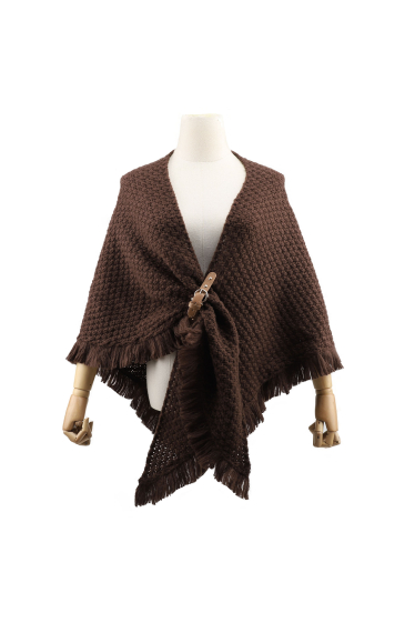 Wholesaler Phanie Mode - Fringed triangle cape or scarf