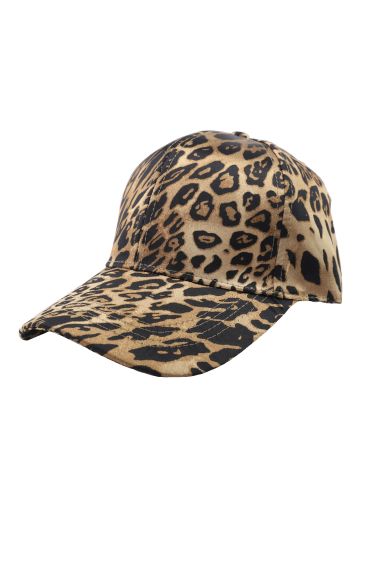 Großhändler Phanie Mode (Phanie accessories) - Mütze mit Leopardenmuster
