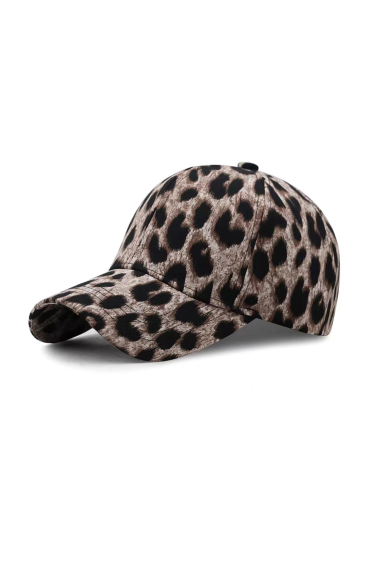 Großhändler Phanie Mode (Phanie accessories) - Mütze mit Leopardenmuster