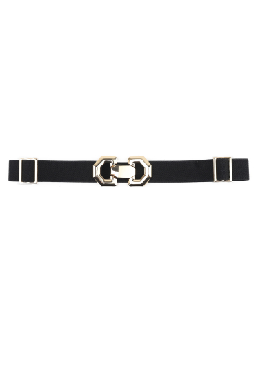 Grossiste Phanie Mode (Phanie accessories) - Ceinture élastique ajustable avec boucle dorée