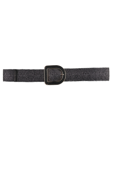 Wholesaler Phanie Mode (Phanie accessories) - Iridescent straw-effect elastic belt with lurex buckle