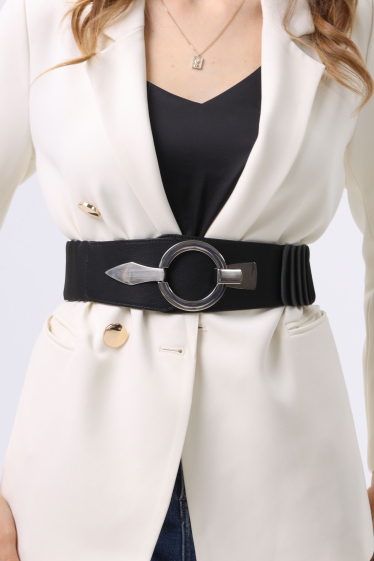 Mayorista Phanie Mode - Cinturón elástico de cintura alta para vestido.