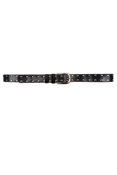 Grossiste Phanie Mode (Phanie accessories) - Ceinture en cuir à clous pour jean