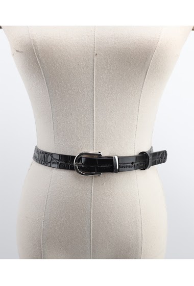 Wholesaler Phanie Mode (Phanie accessories) - Croco leather belt