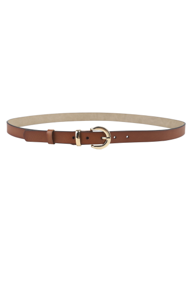 Wholesaler Phanie Mode (Phanie accessories) - Studded leather belt for jeans