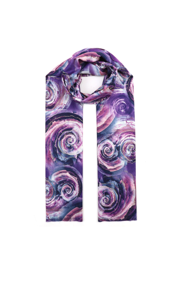 Großhändler Phanie Mode (Phanie accessories) - Doppelseitiger Schal mit Folie