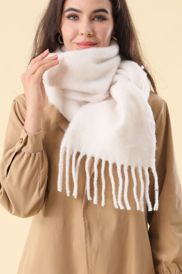 Wholesaler Phanie Mode - Plain thick scarf