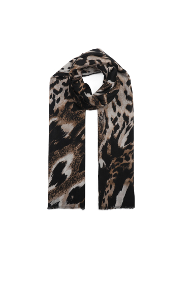 Grossiste Phanie Mode (Phanie accessories) - Foulard fin imprimé léopard