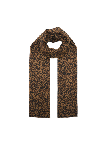 Großhändler Phanie Mode (Phanie accessories) - Dünner Schal mit Leopardenmuster