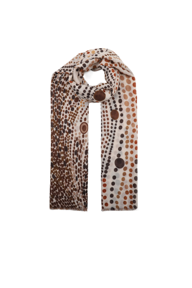 Wholesaler Phanie Mode (Phanie accessories) - Fine polka dot print scarf