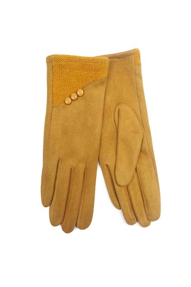Wholesaler Phanie Mode (Phanie accessories) - Glove with buttons