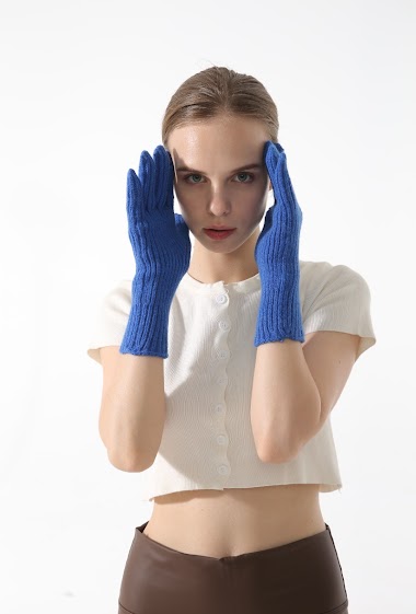 Großhändler Phanie Mode (Phanie accessories) - Plain gloves