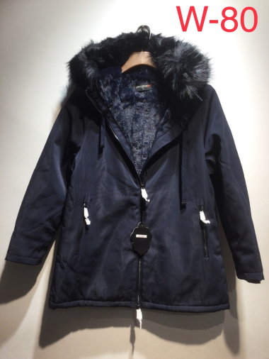 Wholesaler PIMENT ROUGE - Fur-lined jacket