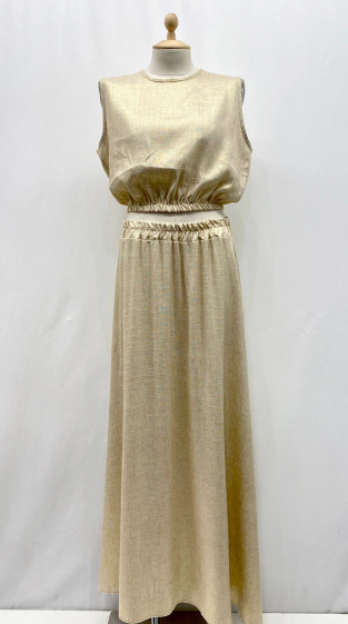 Wholesaler Pinka - Sequin Top And Skirt Set