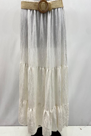 Wholesaler Pinka - Plain color skirts with belt