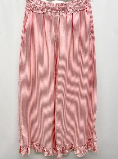 Wholesaler Pinka - Striped pants with silver threads