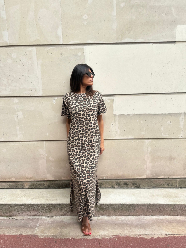 Mayorista Pinka - vestido de leopardo