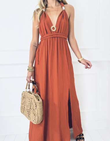 Wholesaler Pinka - Long Backless Dress