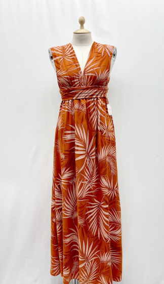 Wholesaler Pinka - Backless dresses print