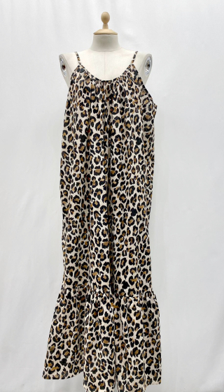 Wholesaler Pinka - Leopard print dresses